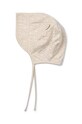 Хлопковая шапочка для младенцев Liewood Rae Baby Anglaise Sun Hat With Ears LW17688 бежевый SS24