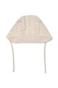 Девочка Хлопковая шапочка для младенцев Liewood Rae Baby Anglaise Sun Hat With Ears LW17688 бежевый