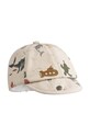 Liewood czapka dziecięca Tone Baby Printed Cap LW18740 beżowy SS24