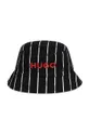 чёрный Детская хлопковая шляпа HUGO Детский