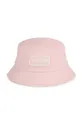 roza Otroški bombažni klobuk Kenzo Kids Otroški