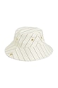 Chłopiec Mini Rodini kapelusz bawełniany dziecięcy Feather hike 2426510011 biały