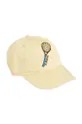 κίτρινο Παιδικό βαμβακερό καπέλο μπέιζμπολ Mini Rodini  Tennis Παιδικά