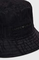 Emporio Armani palarie 404693.4R475 negru SS24