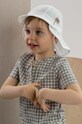 Jamiks caciula de bumbac pentru copii WERNER bumbac alb WERNER.or.Naky.JLG157.K