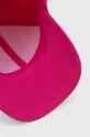 roza Pamučna kapa sa šiltom za bebe United Colors of Benetton