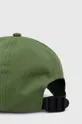 Дитяча бавовняна кепка United Colors of Benetton зелений