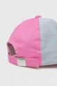 Хлопчик Бавовняна бейсболка United Colors of Benetton 6G0QGA010.P.Seasonal рожевий