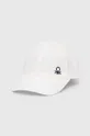 bijela Pamučna kapa sa šiltom za bebe United Colors of Benetton Dječji