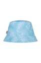 Levi's kapelusz dwustronny bawełniany dziecięcy LAN LEVI'S REVERSIBLE BUCKET C 9A8612 turkusowy SS24