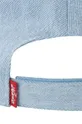 niebieski Levi's czapka z daszkiem bawełniana dziecięca LAN RICHMOND BATWING CURVE BRI
