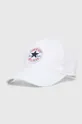 λευκό Παιδικό βαμβακερό καπέλο μπέιζμπολ Converse Παιδικά