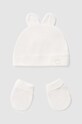 Дитяча шапка і рукавички Mayoral Newborn інші бежевий 19340.1Q.Newborn.PPYH