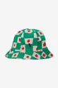 Bobo Choses cappello in cotone per neonato verde