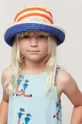 μπλε Αναστρέψιμο βαμβακερό παιδικό καπέλο Bobo Choses Παιδικά
