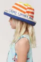 блакитний Дитячий двосторонній бавовняний капелюх Bobo Choses
