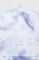 Detská bavlnená šiltovka Guess modrá