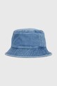 Calvin Klein Jeans kapelusz bawełniany dziecięcy IU0IU00593.PPYH niebieski SS24