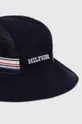 Tommy Hilfiger cappello in cotone bambino/a blu navy