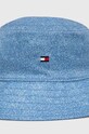 Dječji šešir Tommy Hilfiger AU0AU01899.PPYH plava SS24