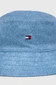 Otroški klobuk Tommy Hilfiger modra