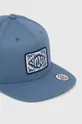 Παιδικό βαμβακερό καπέλο μπέιζμπολ Vans μπλε