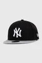 czarny New Era czapka z daszkiem bawełniana dziecięca NEW YORK YANKEES Dziecięcy