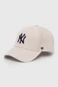 μπεζ Παιδικό καπέλο μπέιζμπολ 47 brand MLB New York Yankees Παιδικά