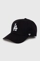 Кепка з домішкою вовни 47 brand MLB Los Angeles Dodgers аплікація чорний BMVP12WBV