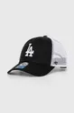 μαύρο Παιδικό καπέλο μπέιζμπολ 47 brand MLB Los Angeles Dodgers Branson Παιδικά