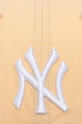 Detská bavlnená šiltovka 47 brand MLB New York Yankees CLEAN UP BNLRGW17GWS oranžová SS24
