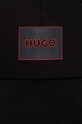 HUGO pamut baseball sapka 50506053 fekete SS24