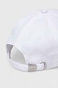 Akcesoria BOSS Green czapka z daszkiem bawełniana 50505834 biały