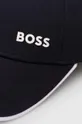 Pamučna kapa sa šiltom Boss Green mornarsko plava