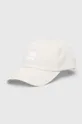 λευκό Βαμβακερό καπέλο του μπέιζμπολ Boss Orange Ανδρικά