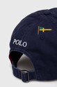 Akcesoria Polo Ralph Lauren czapka z daszkiem bawełniana 710926397 granatowy