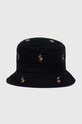Polo Ralph Lauren kapelusz bawełniany wzorzyste multicolor 710926451