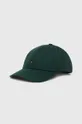 zielony Tommy Hilfiger czapka z daszkiem bawełniana Męski