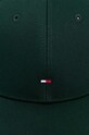 Bavlnená šiltovka Tommy Hilfiger AM0AM11478 zelená SS24