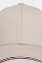 Tommy Hilfiger čiapka so šiltom pánska bavlnená AM0AM12035 béžová SS26