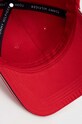 Tommy Hilfiger șapcă de baseball din bumbac rosu AM0AM12035