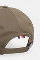 Αξεσουάρ Tommy Hilfiger καπέλο με γείσο ανδρικό βαμβακερό AM0AM12035 πράσινο