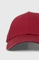 Βαμβακερό καπέλο του μπέιζμπολ Tommy Hilfiger μπορντό
