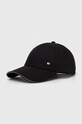 Tommy Hilfiger czapka z daszkiem bawełniana bawełna czarny AM0AM12035