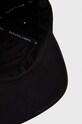 Bombažna bejzbolska kapa Tommy Hilfiger črna AM0AM12039