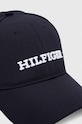 Kapa s šiltom Tommy Hilfiger AM0AM12043 mornarsko modra SS24
