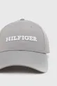 Tommy Hilfiger czapka z daszkiem szary