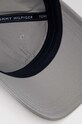 Tommy Hilfiger czapka z daszkiem szary AM0AM12043