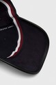 Bavlněná baseballová čepice Tommy Hilfiger námořnická modř AM0AM12253