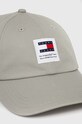 Tommy Jeans czapka z daszkiem bawełniana AM0AM12016 szary NC24